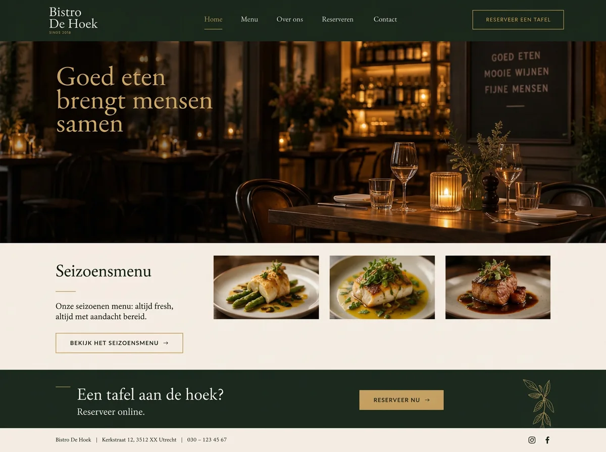 Bistro De Hoek